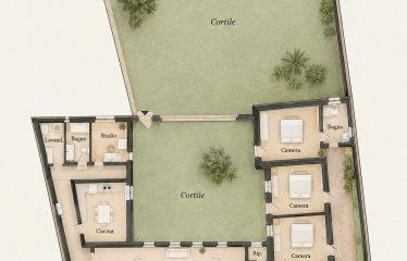 SIGNORILE APPARTAMENTO CON AMPIO CORTILE